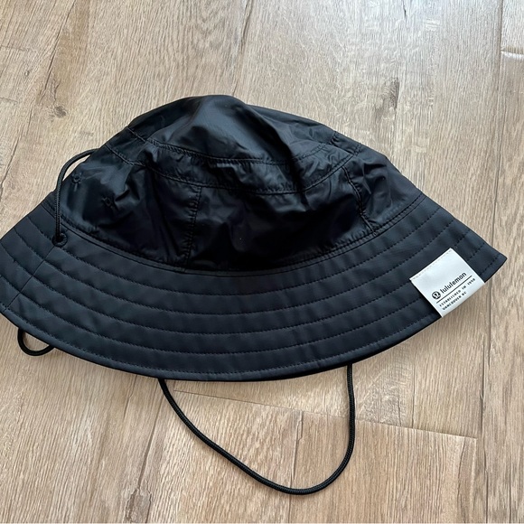 lululemon Patch Logo Bucket Hat black size s/m‎ NWT - Picture 5 of 8